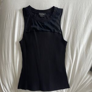 Bebe black top… racer back.